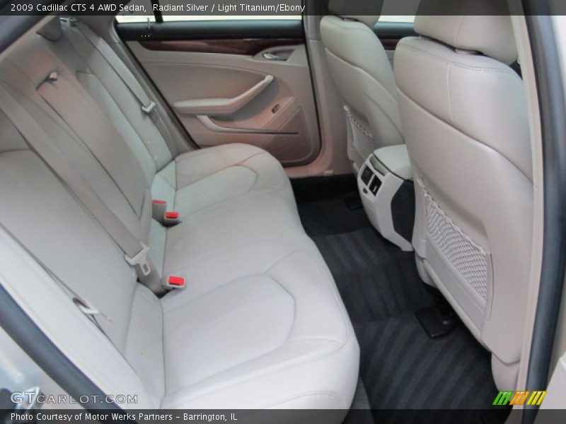 Radiant Silver / Light Titanium/Ebony 2009 Cadillac CTS 4 AWD Sedan