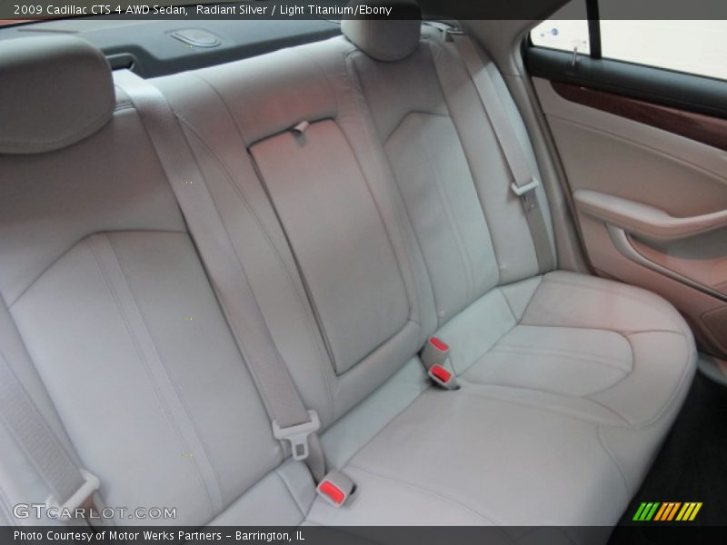 Radiant Silver / Light Titanium/Ebony 2009 Cadillac CTS 4 AWD Sedan
