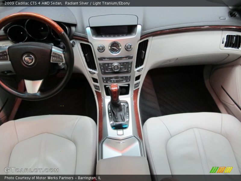 Radiant Silver / Light Titanium/Ebony 2009 Cadillac CTS 4 AWD Sedan