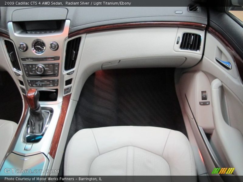 Radiant Silver / Light Titanium/Ebony 2009 Cadillac CTS 4 AWD Sedan