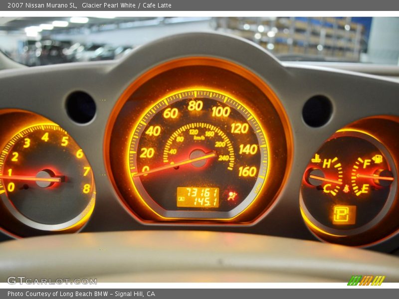 Glacier Pearl White / Cafe Latte 2007 Nissan Murano SL