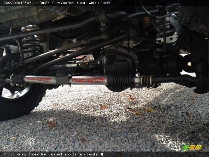 Oxford White / Camel 2009 Ford F350 Super Duty XL Crew Cab 4x4