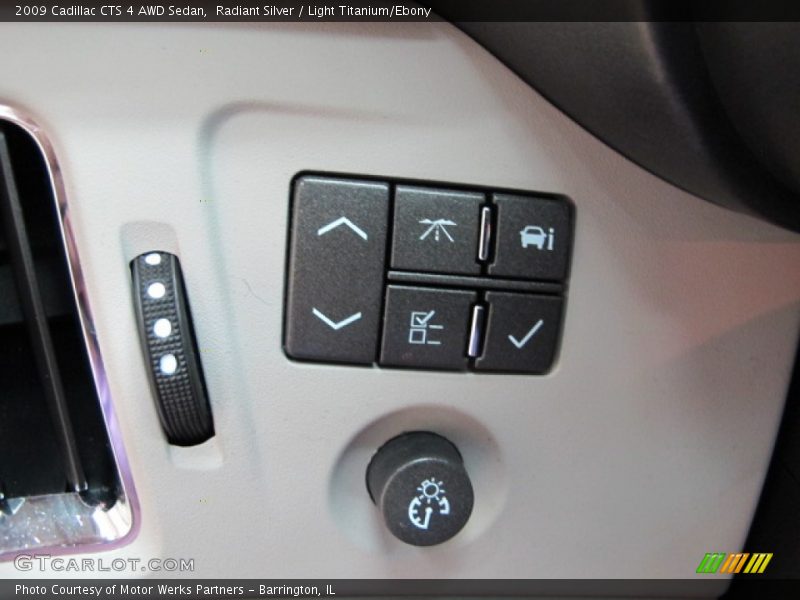 Radiant Silver / Light Titanium/Ebony 2009 Cadillac CTS 4 AWD Sedan