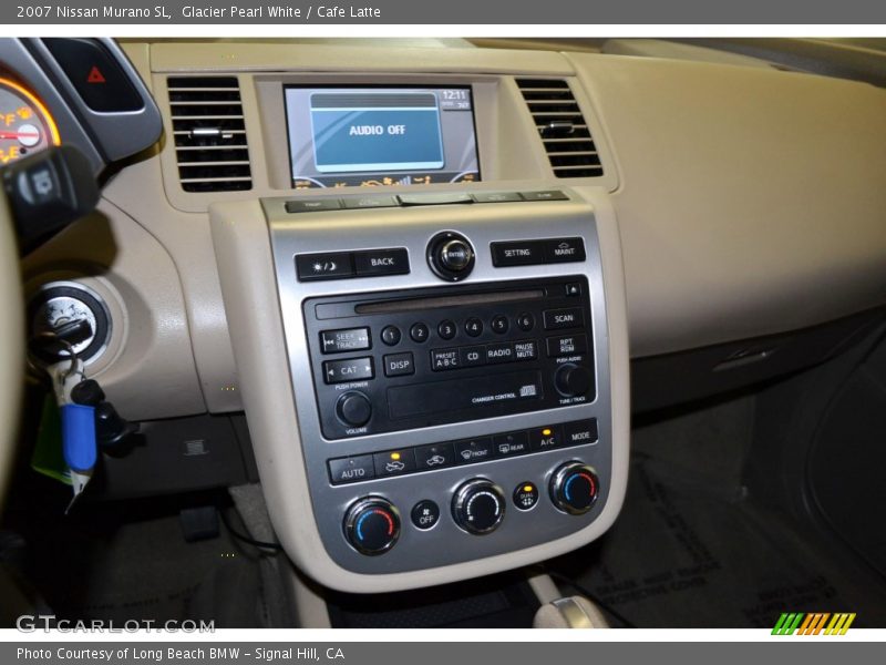 Glacier Pearl White / Cafe Latte 2007 Nissan Murano SL