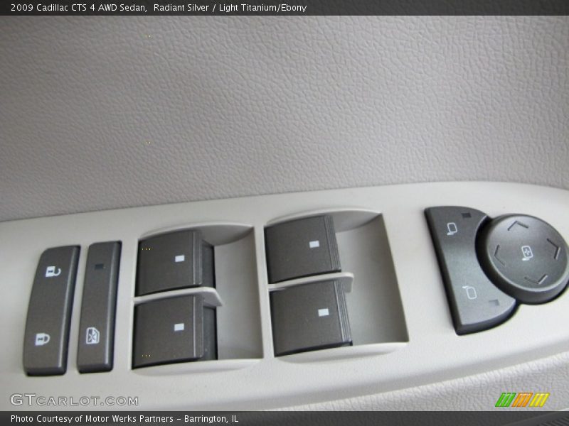 Radiant Silver / Light Titanium/Ebony 2009 Cadillac CTS 4 AWD Sedan
