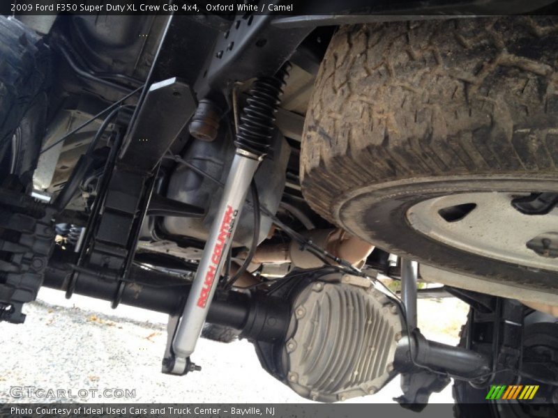 Oxford White / Camel 2009 Ford F350 Super Duty XL Crew Cab 4x4