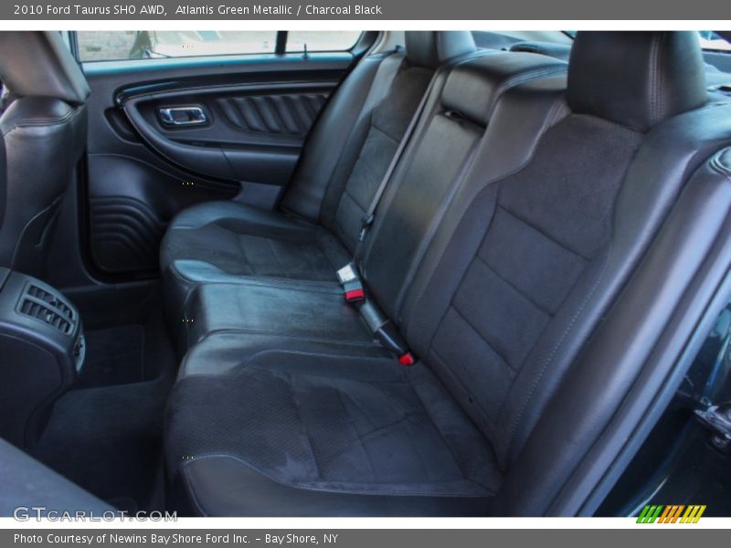 Atlantis Green Metallic / Charcoal Black 2010 Ford Taurus SHO AWD