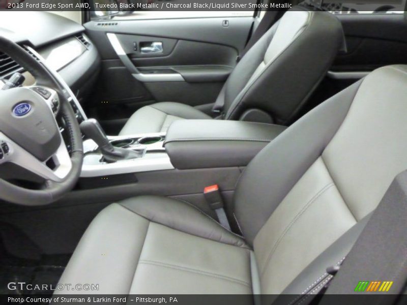 Front Seat of 2013 Edge Sport AWD