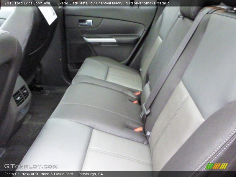 Rear Seat of 2013 Edge Sport AWD