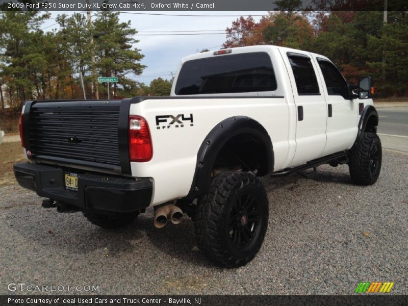 Oxford White / Camel 2009 Ford F350 Super Duty XL Crew Cab 4x4