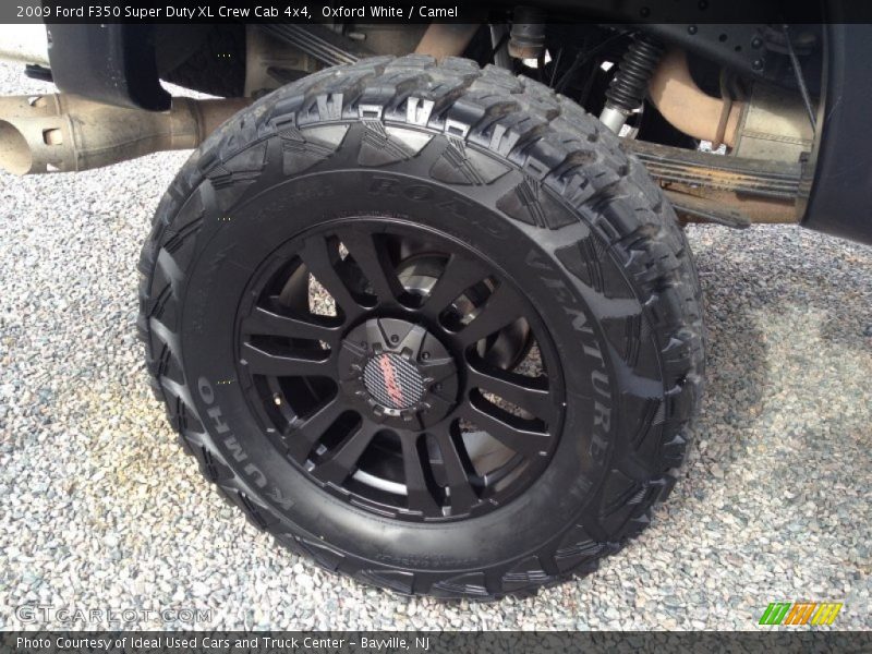 Oxford White / Camel 2009 Ford F350 Super Duty XL Crew Cab 4x4