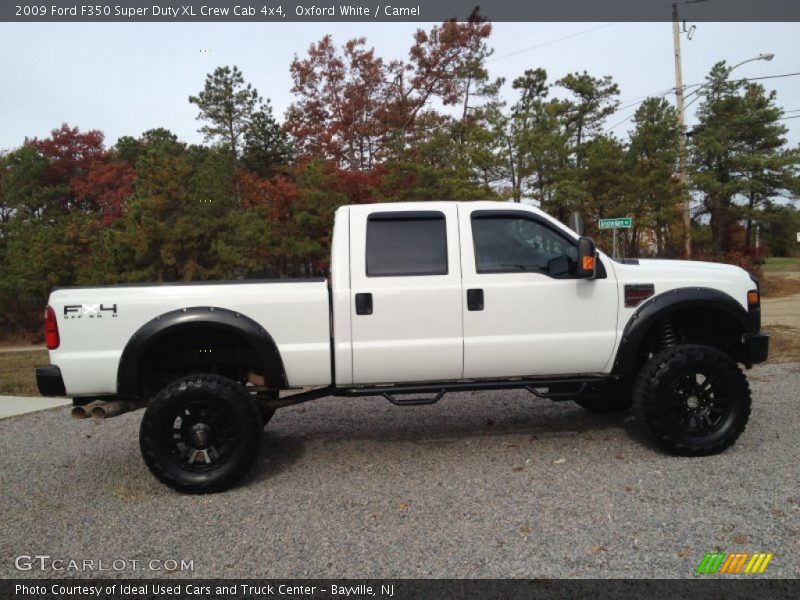 Oxford White / Camel 2009 Ford F350 Super Duty XL Crew Cab 4x4