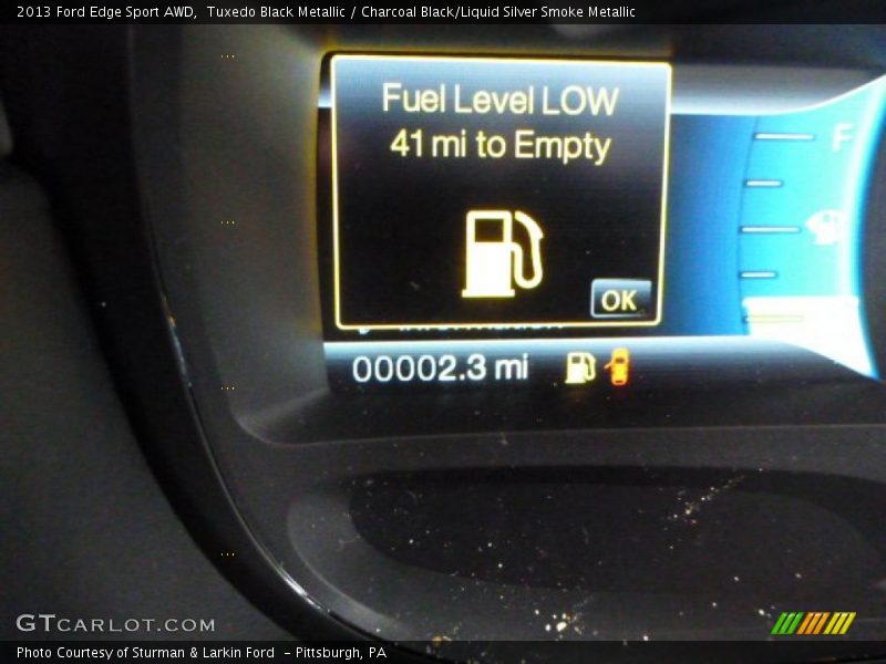 Tuxedo Black Metallic / Charcoal Black/Liquid Silver Smoke Metallic 2013 Ford Edge Sport AWD