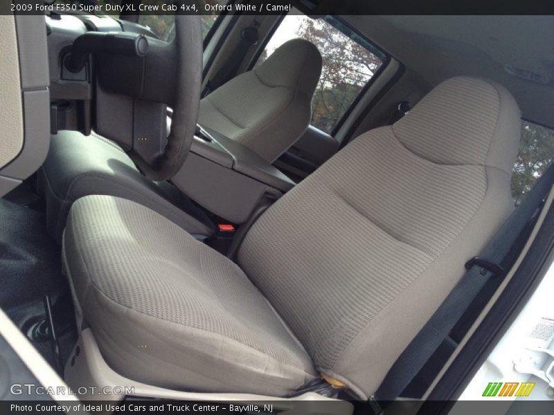 Oxford White / Camel 2009 Ford F350 Super Duty XL Crew Cab 4x4