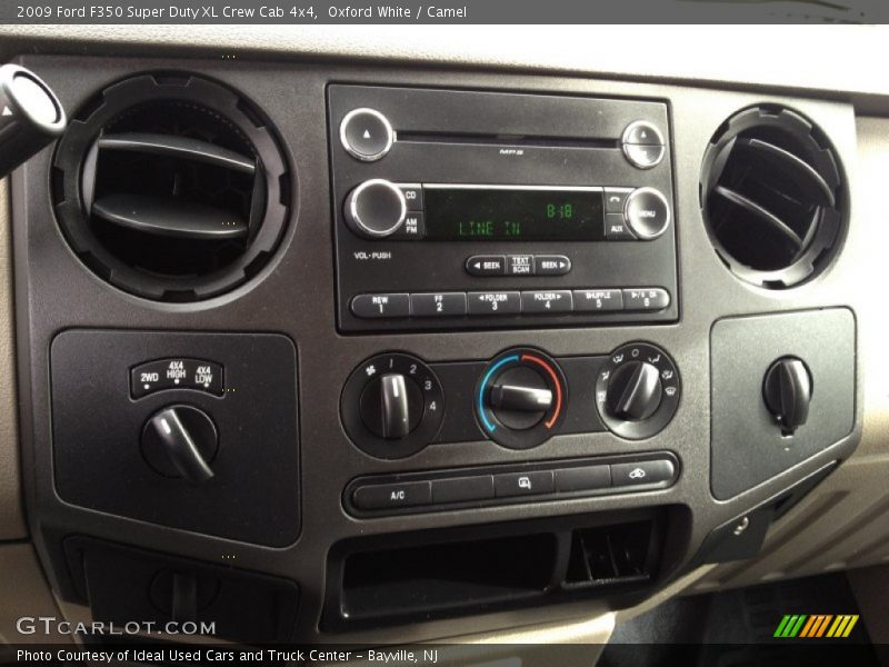 Oxford White / Camel 2009 Ford F350 Super Duty XL Crew Cab 4x4