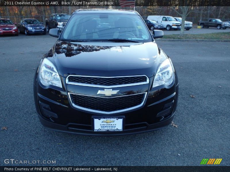Black / Light Titanium/Jet Black 2011 Chevrolet Equinox LS AWD
