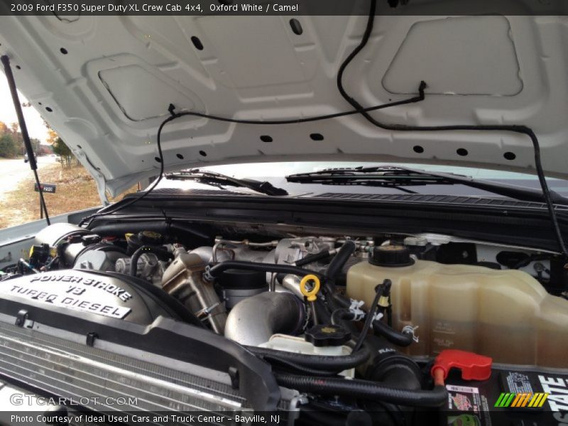 Oxford White / Camel 2009 Ford F350 Super Duty XL Crew Cab 4x4