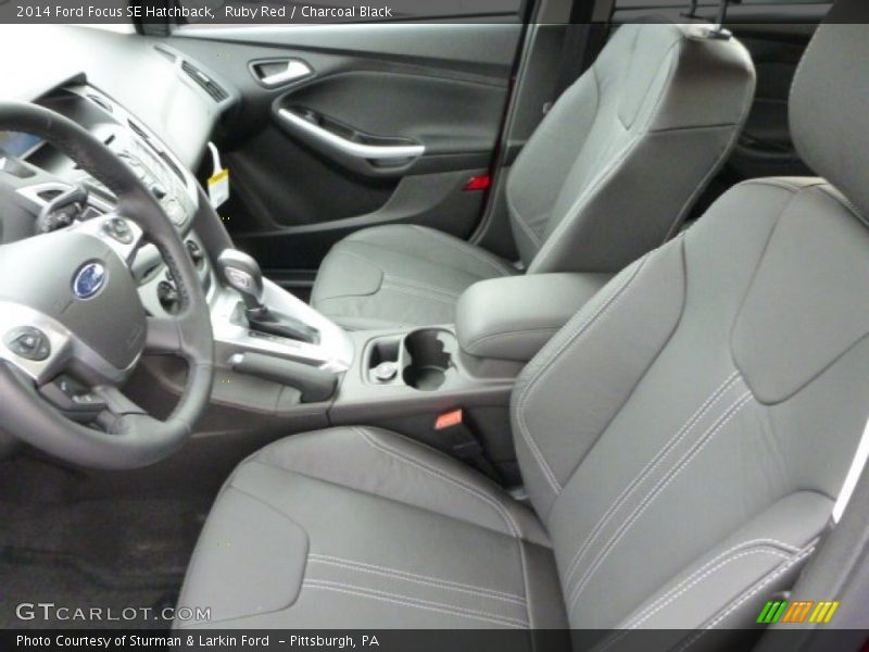 Ruby Red / Charcoal Black 2014 Ford Focus SE Hatchback