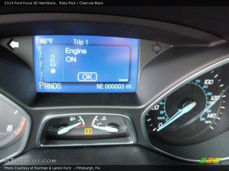 Ruby Red / Charcoal Black 2014 Ford Focus SE Hatchback