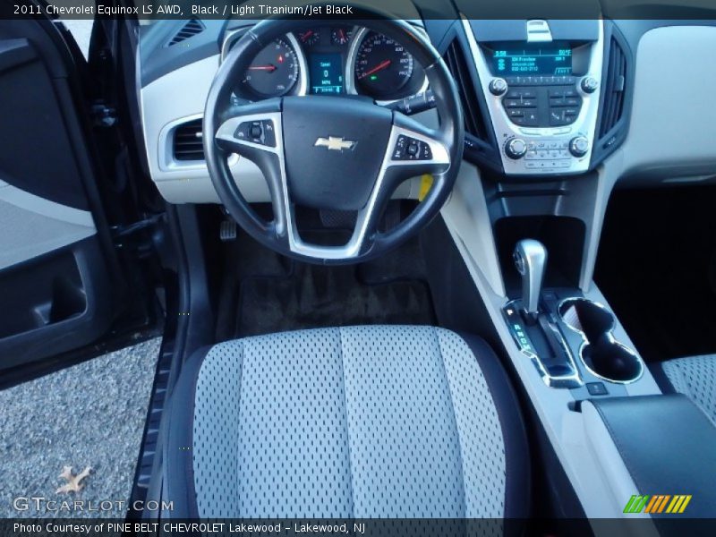 Black / Light Titanium/Jet Black 2011 Chevrolet Equinox LS AWD
