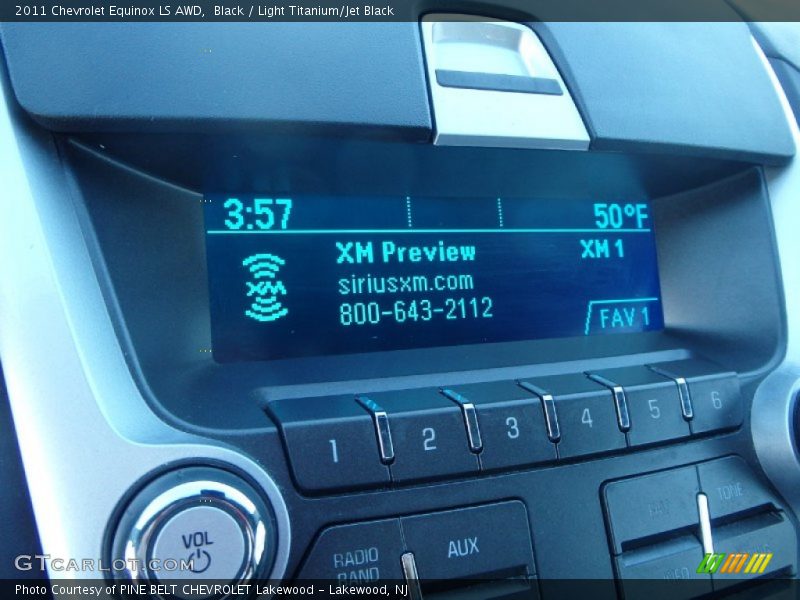 Black / Light Titanium/Jet Black 2011 Chevrolet Equinox LS AWD