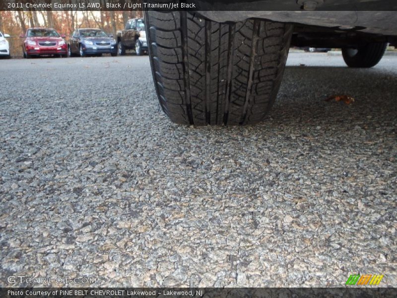 Black / Light Titanium/Jet Black 2011 Chevrolet Equinox LS AWD