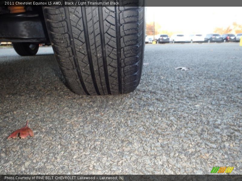 Black / Light Titanium/Jet Black 2011 Chevrolet Equinox LS AWD