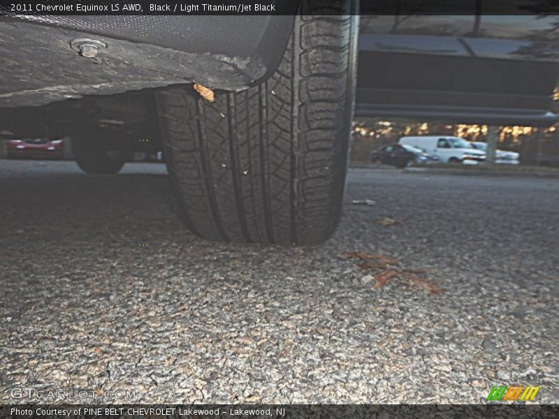 Black / Light Titanium/Jet Black 2011 Chevrolet Equinox LS AWD