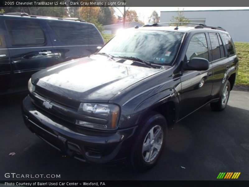 Dark Gray Metallic / Light Gray 2005 Chevrolet TrailBlazer LS 4x4