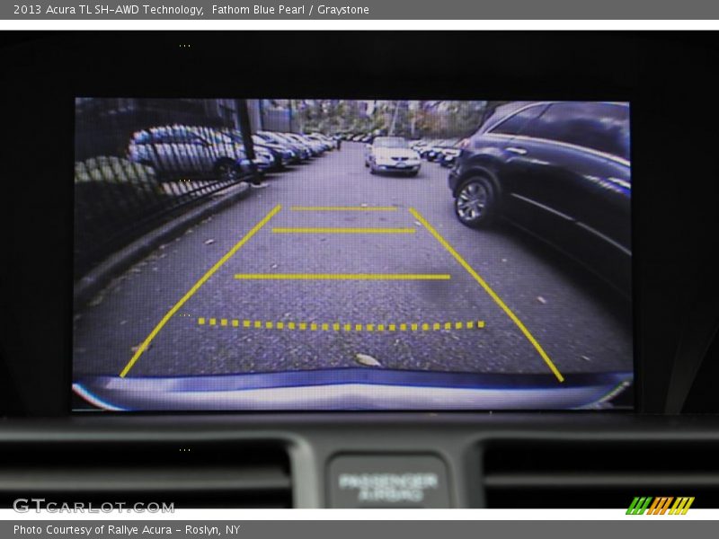 Fathom Blue Pearl / Graystone 2013 Acura TL SH-AWD Technology