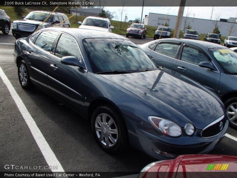 Slatestone Metallic / Gray 2006 Buick LaCrosse CX