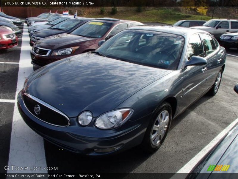 Slatestone Metallic / Gray 2006 Buick LaCrosse CX