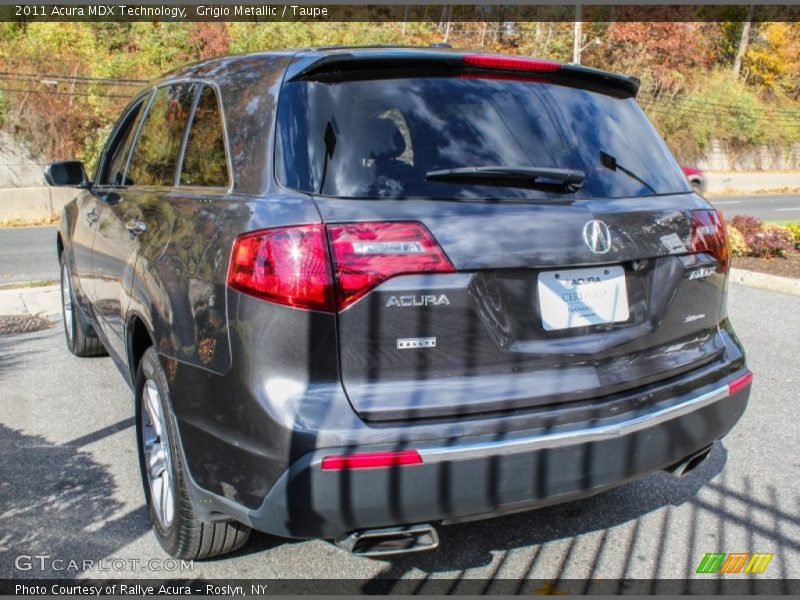 Grigio Metallic / Taupe 2011 Acura MDX Technology