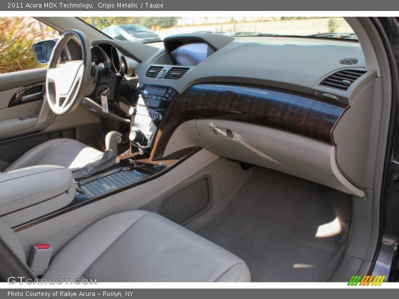 Grigio Metallic / Taupe 2011 Acura MDX Technology