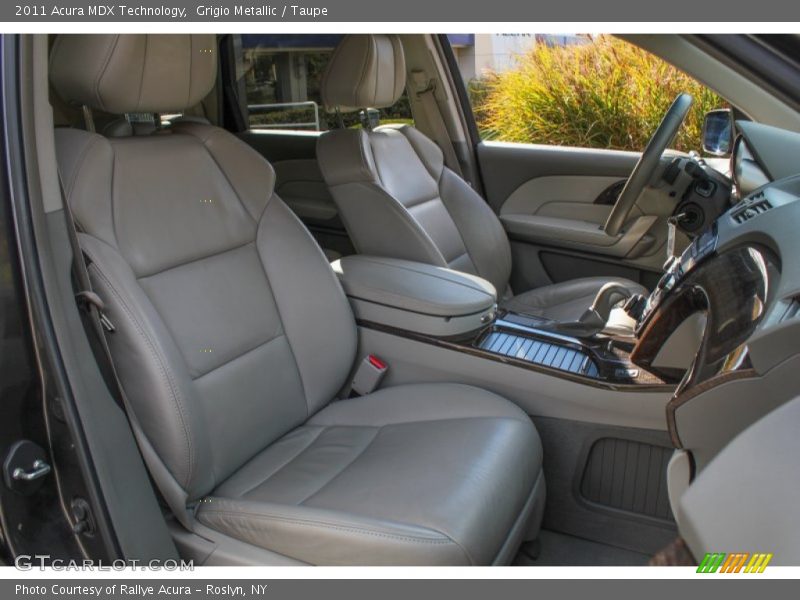 Grigio Metallic / Taupe 2011 Acura MDX Technology