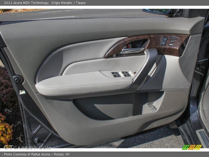 Grigio Metallic / Taupe 2011 Acura MDX Technology
