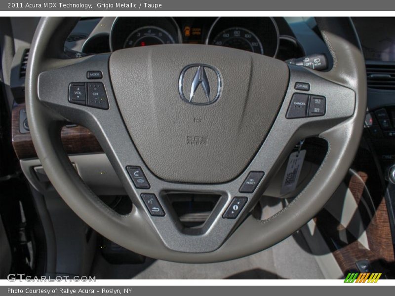 Grigio Metallic / Taupe 2011 Acura MDX Technology