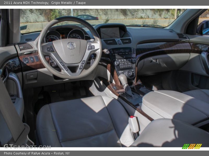 Grigio Metallic / Taupe 2011 Acura MDX Technology