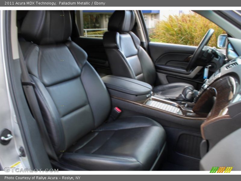 Palladium Metallic / Ebony 2011 Acura MDX Technology