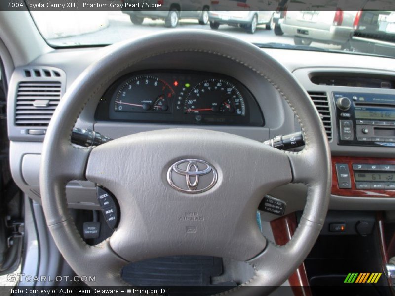 Phantom Gray Pearl / Stone 2004 Toyota Camry XLE