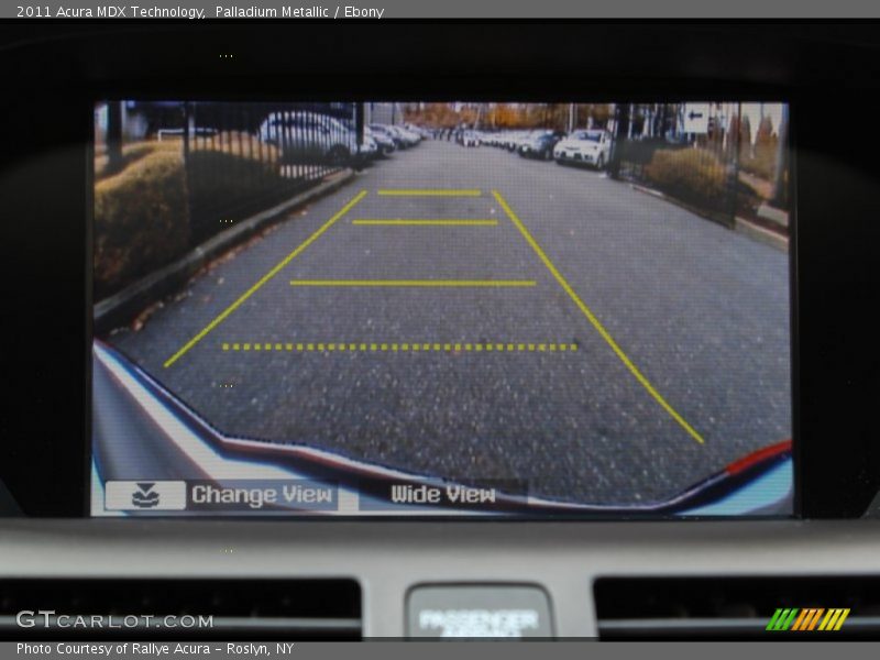 Palladium Metallic / Ebony 2011 Acura MDX Technology