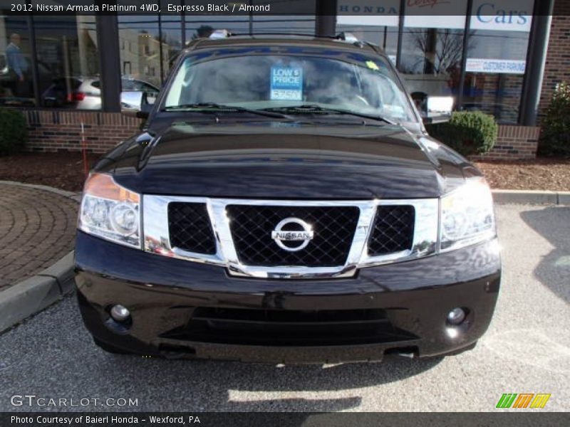 Espresso Black / Almond 2012 Nissan Armada Platinum 4WD