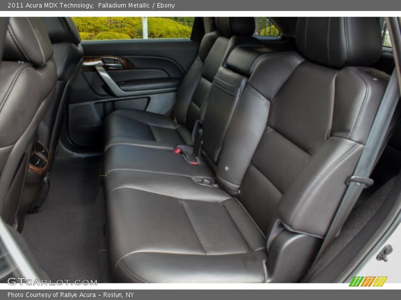 Palladium Metallic / Ebony 2011 Acura MDX Technology