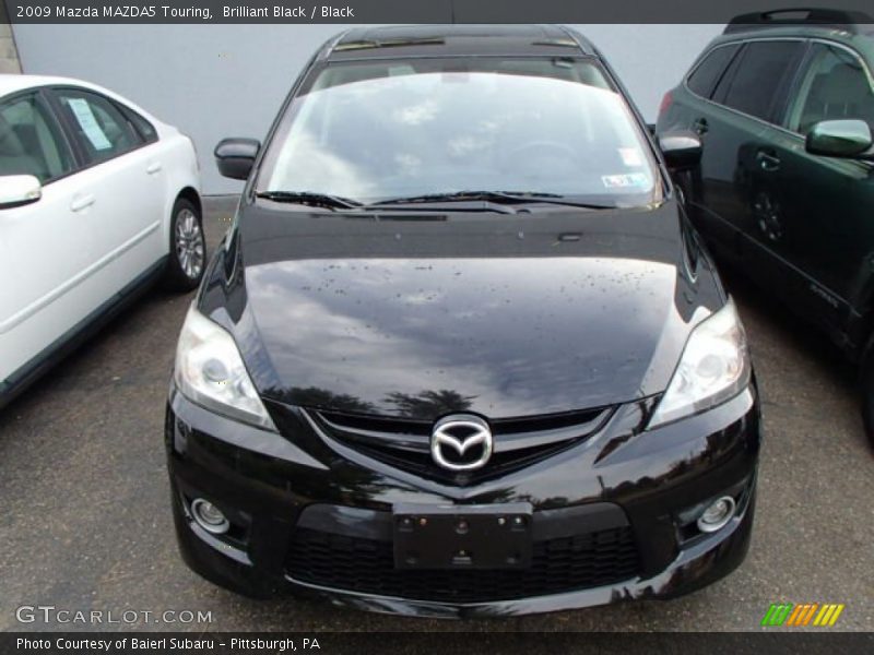 Brilliant Black / Black 2009 Mazda MAZDA5 Touring