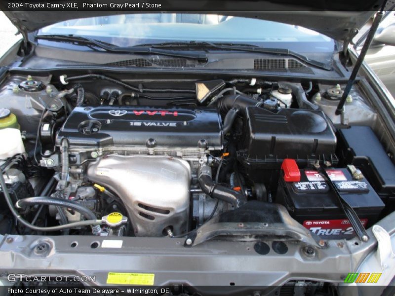 Phantom Gray Pearl / Stone 2004 Toyota Camry XLE