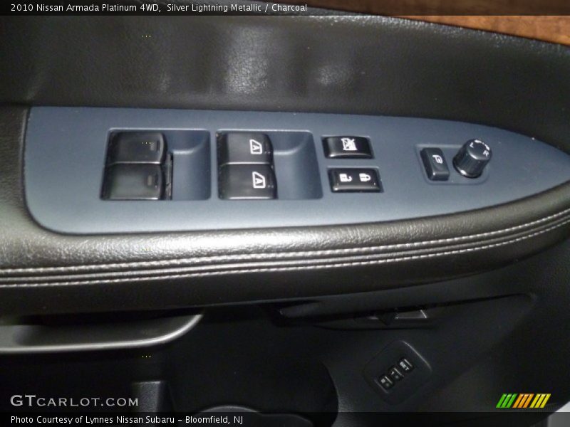 Silver Lightning Metallic / Charcoal 2010 Nissan Armada Platinum 4WD