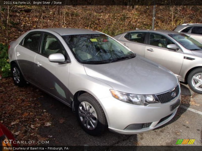 Bright Silver / Stone 2011 Kia Forte LX