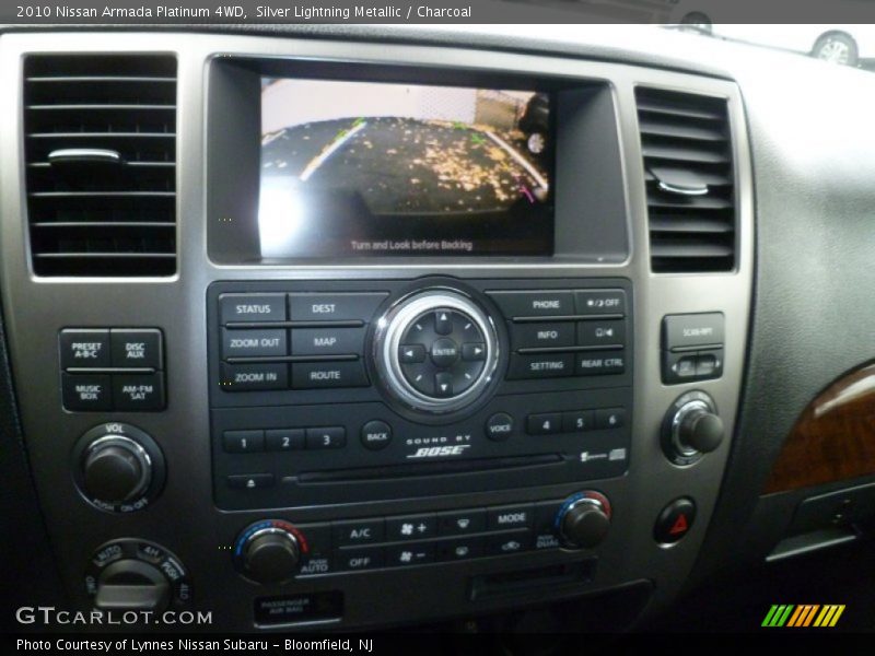 Silver Lightning Metallic / Charcoal 2010 Nissan Armada Platinum 4WD