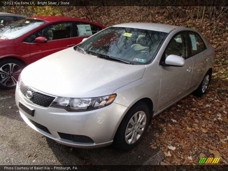 Bright Silver / Stone 2011 Kia Forte LX