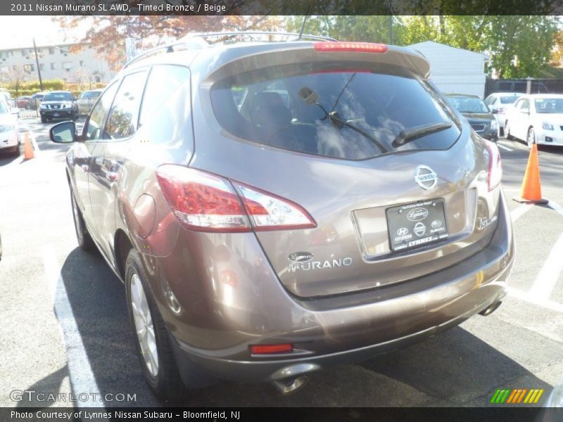 Tinted Bronze / Beige 2011 Nissan Murano SL AWD